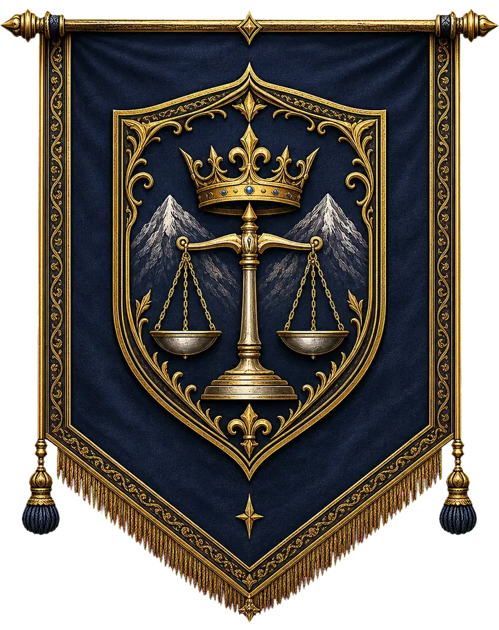 Bannière de l'Ordre de la Couronne